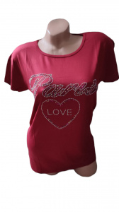Tricou dama cu maneca scurta cod x0346