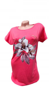 Tricou dama cu maneca scurta cod x0359 - Img 2