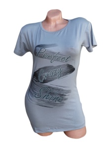 Tricou dama din bumbac model nou cod x1205