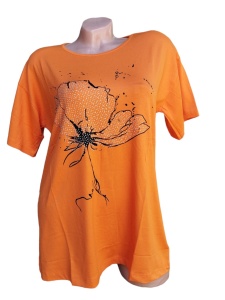 Tricou dama din bumbac model nou cod x2794