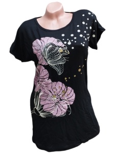 Tricou dama din bumbac model nou cod x2844