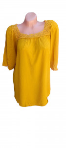 Bluza calitativa de dama din in cod T614 - Img 2
