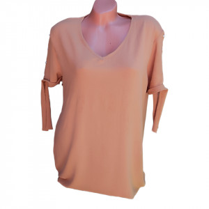 bluza dama calitativa din in model nou cod L12209 - Img 2