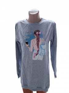 bluza dama cu maneca lunga cod m1945 - Img 1