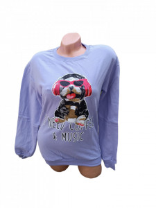 bluza dama cu maneca lunga cod m1968 - Img 2