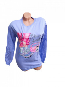 bluza dama cu maneca lunga cod m3978 - Img 1