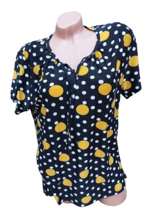 Bluza dama cu maneca scurta cod x2396