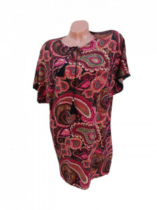 bluza dama cu maneca scurta model nou cod p580 - Img 2