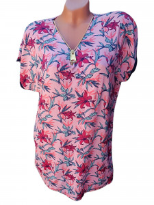 bluza dama eleganta cu maneca scurta model nou cod L20663 - Img 2
