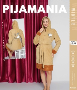 Halat cocolino gros si calduros pentru dama model nou cod x20352