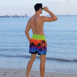 Pantaloni de baie pentru barbati model nou cod x6092