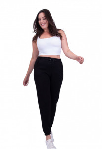 Pantaloni grosi de trening de dama cod T992