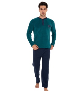 Pijama groasa cocolino de barbati COD PJ-049