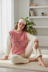 Pijama groasa cocolino de dama COD PJ-059