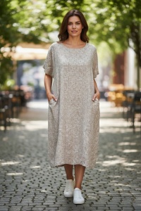 Rochie dama fabricatie Italia, croiala moderna, usoara si eleganta