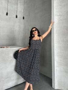 Rochie de vara cu diferite imprimeuri model nou cod x5712