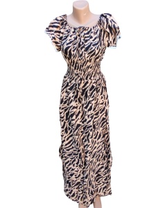 Rochie de vara cu diferite imprimeuri model nou cod x5742