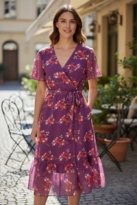 Rochie eleganta de vara, design modern si feminin