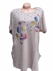 Tricou dama calitativ cu maneca scurta cod x0317 - Img 1