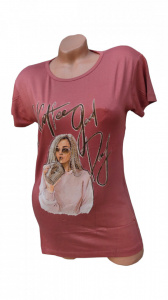tricou dama cu maneca scurta cod m3309
