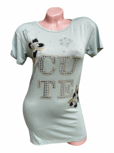 Tricou dama cu maneca scurta cod x0207