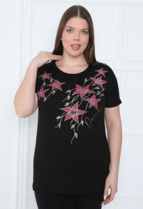Tricou dama cu maneca scurta cod x0237