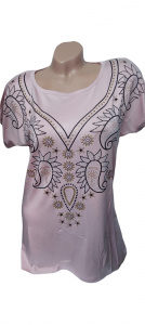Tricou dama cu maneca scurta cod x0331 - Img 2