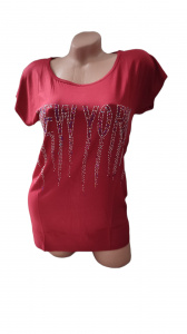 Tricou dama cu maneca scurta cod x0343 - Img 2
