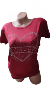 Tricou dama cu maneca scurta cod x0347