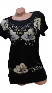 Tricou dama cu maneca scurta cod x0371 - Img 2