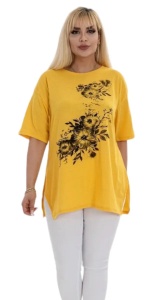 Tricou dama cu maneca scurta, marimi pana la 5xl
