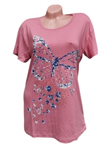 Tricou dama din bumbac model nou cod x1305