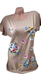 Tricou dama din bumbac model nou cod x2775