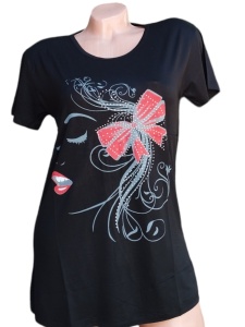Tricou dama din bumbac model nou cod x2795