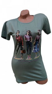 tricou de dama din bumbac cod m3807