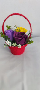 Aranjamente florale din săpun cod k149 - Img 4