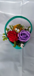 Aranjamente florale din săpun cod k47 - Img 7