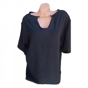 bluza dama calitativa din in model nou cod L12210 - Img 2