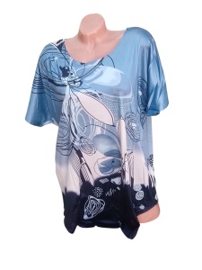 Bluza dama eleganta cu maneca scurta model nou cod x5802