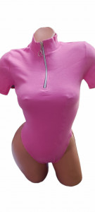 Body dama calitativ din tricot subtire cod T953 - Img 1