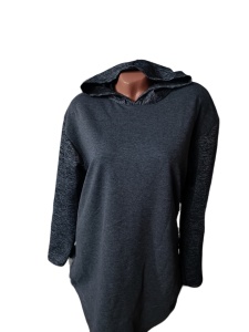 Hanorac bumbac de dama stil rochita cod x1476