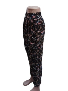 Pantaloni lungi vaporosi de vara pentru dama cod x5345