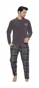 pijama cocolino groasa de barbati model nou cod L10825 - Img 2