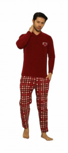 pijama cocolino groasa de barbati model nou cod L10826 - Img 3