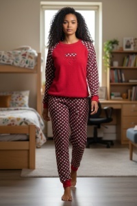 Pijama groasa cocolino de dama COD PJ-076