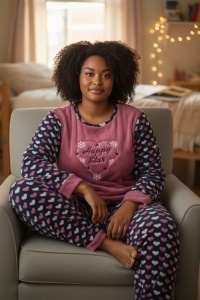 Pijama groasa cocolino de dama COD PJ-086