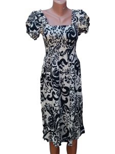 Rochie de vara cu diferite imprimeuri model nou cod x5673