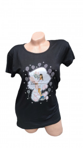 Tricou dama cu maneca scurta cod x0366 - Img 2