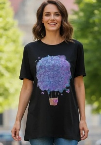 Tricou dama cu maneca scurta, marimi pana la 5xl