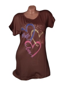Tricou dama din bumbac model nou cod x1180
